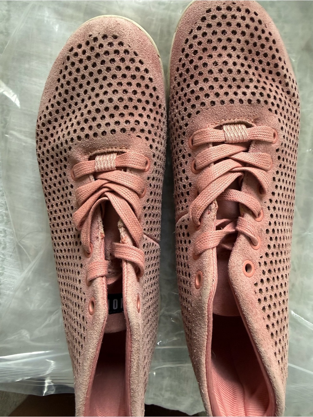 Nobull Pink Perforated Casual Sneakers